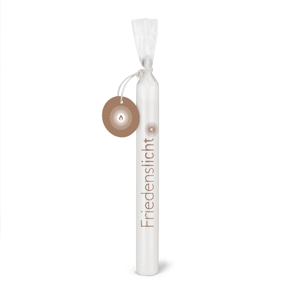 Friedenslicht Druck gold,      - A -