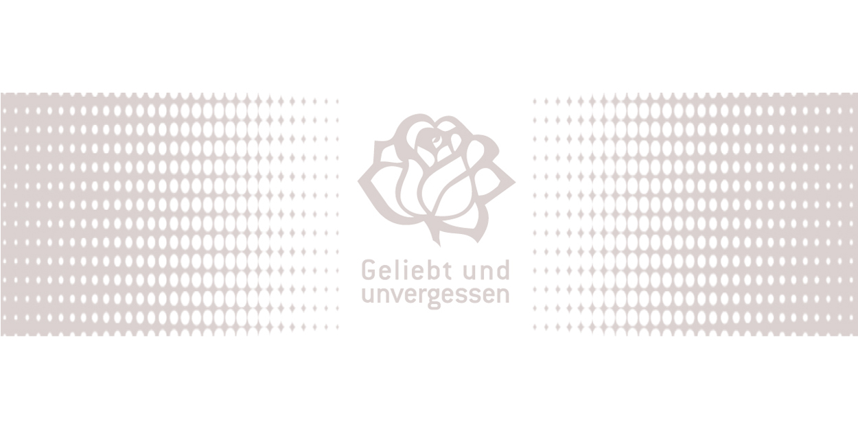 Trauerkerzen "Geliebt und unvergessen"