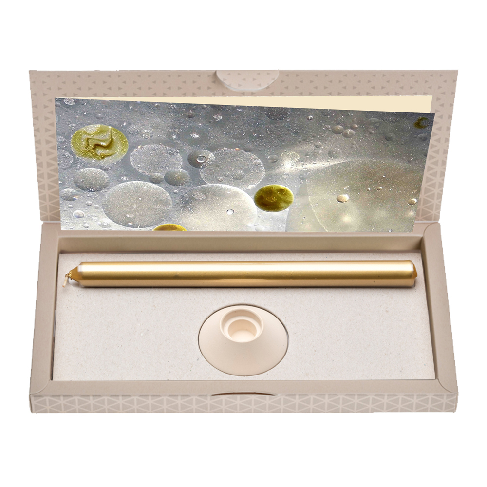 Goldene Tropfen Brieflicht,