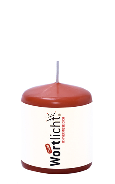 Ich vermisse dich, Wortlicht mini Ich vermisse dich, Wortlicht mini